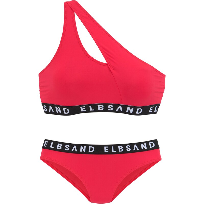 Elbsand Bikiny ohnivo červená / čierna / biela 54234618