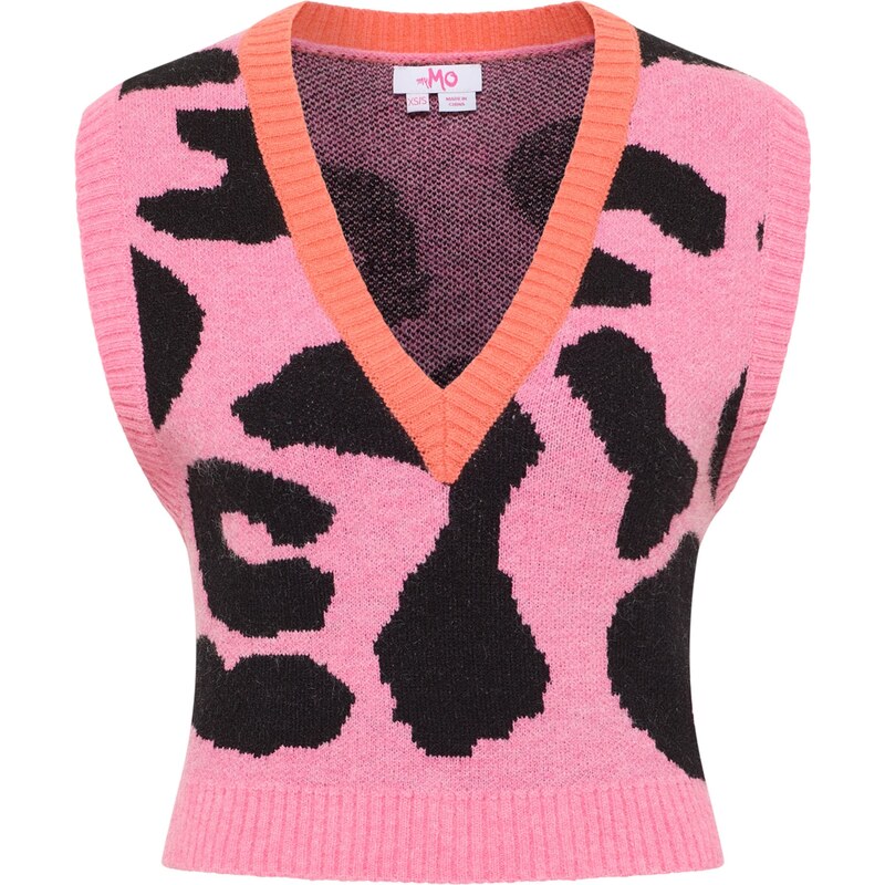 MYMO Sveter oranžová / ružová / čierna 63336046