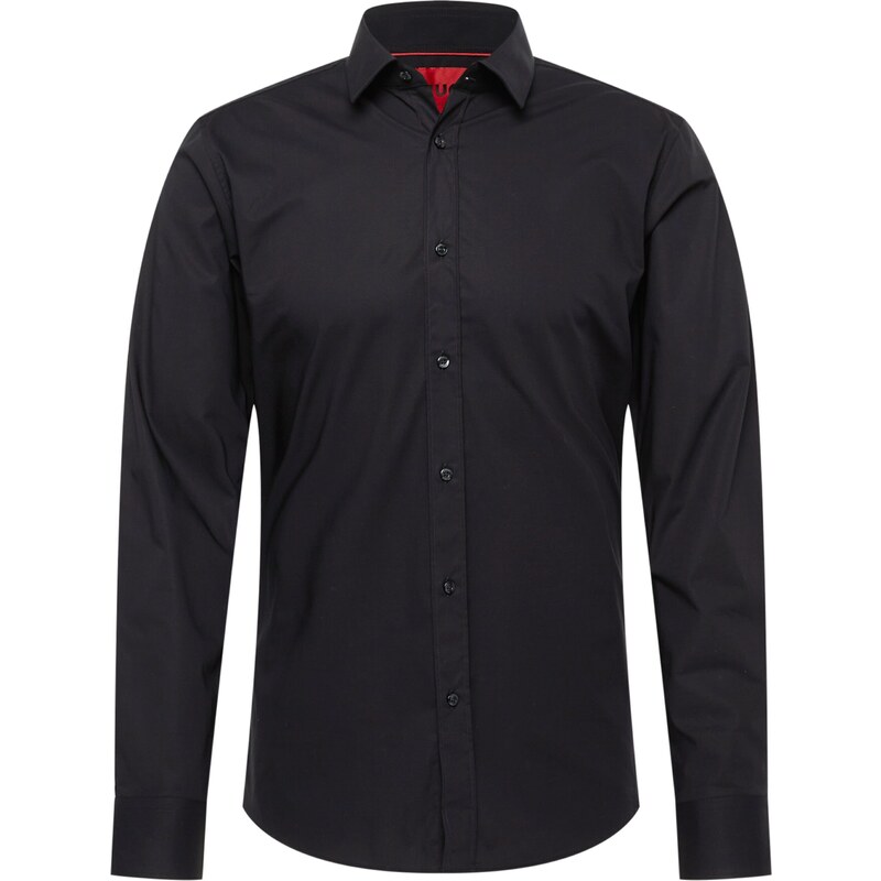 HUGO Košeľa Elisha čierna 36063830