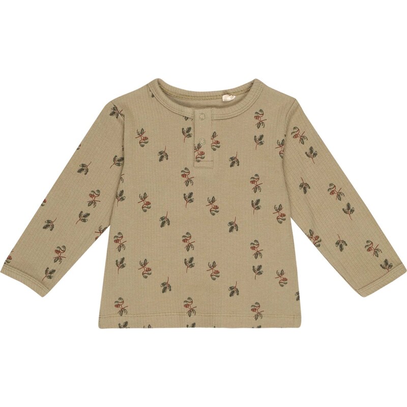 Fixoni Tričko gaštanová / kaki / tmavozelená 63142664