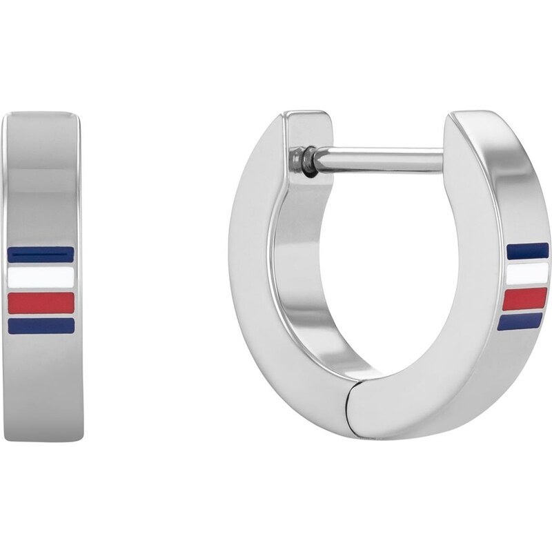 Tommy Hilfiger Fashion kruhové náušnice s tricolorom 2790380 66579150