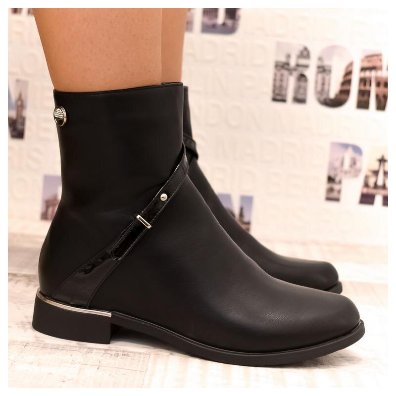 WDE Dámske čierne čižmy MIRI 34759093