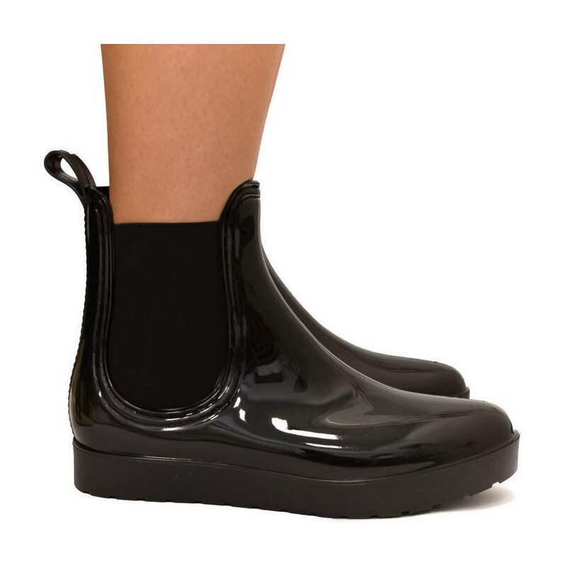 SEASTAR Dámske čierne gumáky CHELSEA MELBY 34759107