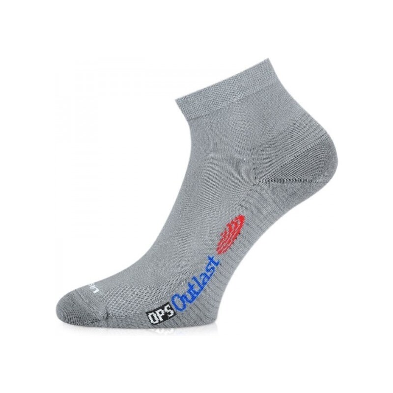 Lasting OPS funkčné kotníkové športové ponožky Sivá M 1 pár 59807956