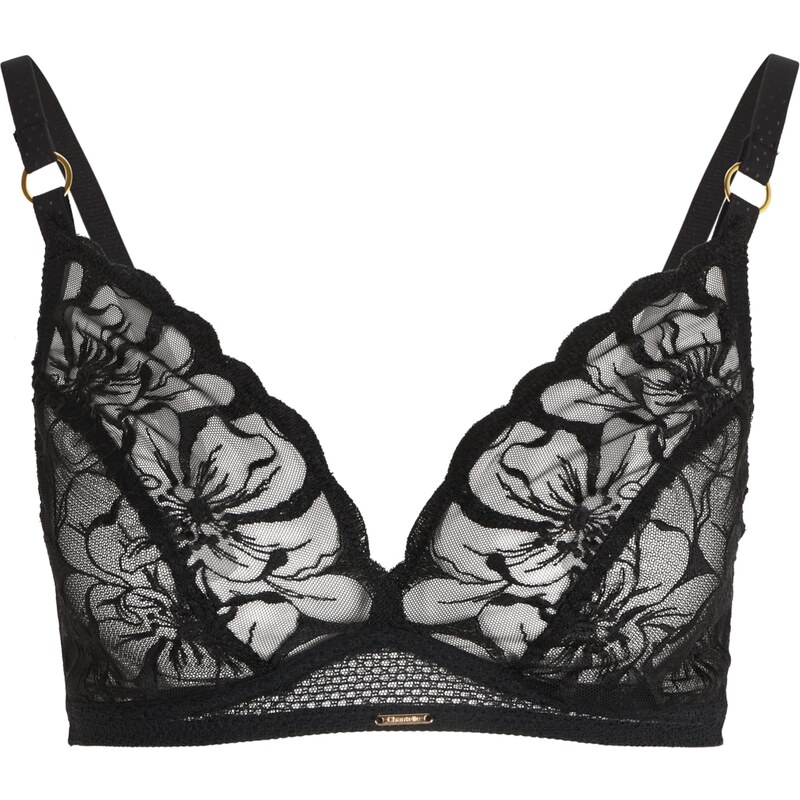 Chantelle Podprsenka FLEURS čierna 66445802