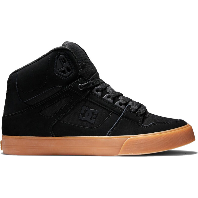 DC Shoes Pure High Top WC Black/Gum - Pánske - Tenisky DC Shoes - 66356416
