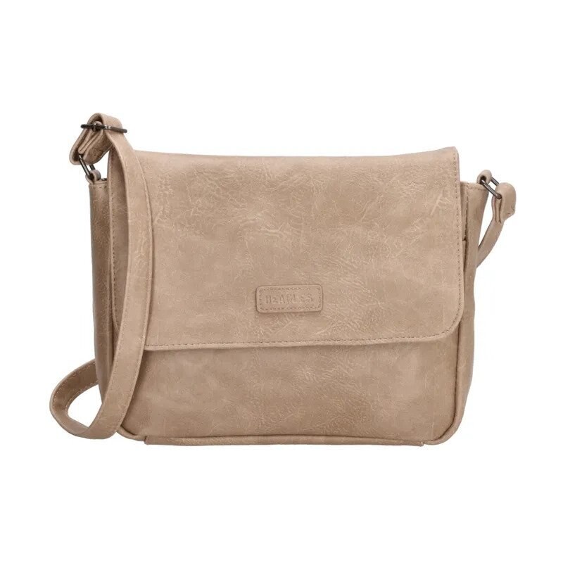 Beagles Svetlohnedá kožená crossbody kabelka Dunas 34785326