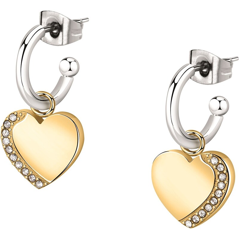 Morellato Romantické bicolor náušnice Srdiečka 2v1 Mascotte SAVL08 66578872
