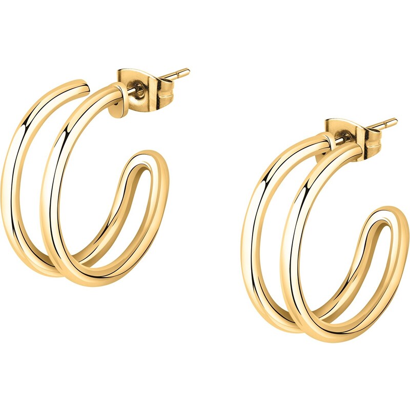 Morellato Minimalistické pozlátené náušnice kruhy Creole SAVN07 2 cm 66589542