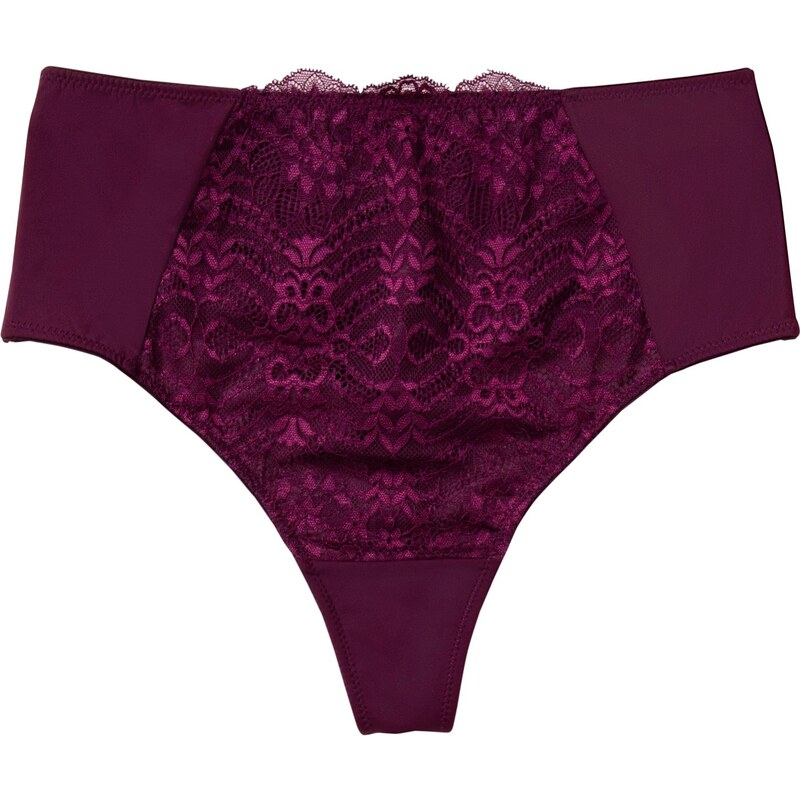 bonprix Maxi brazílske string nohavičky, farba fialová 44845288