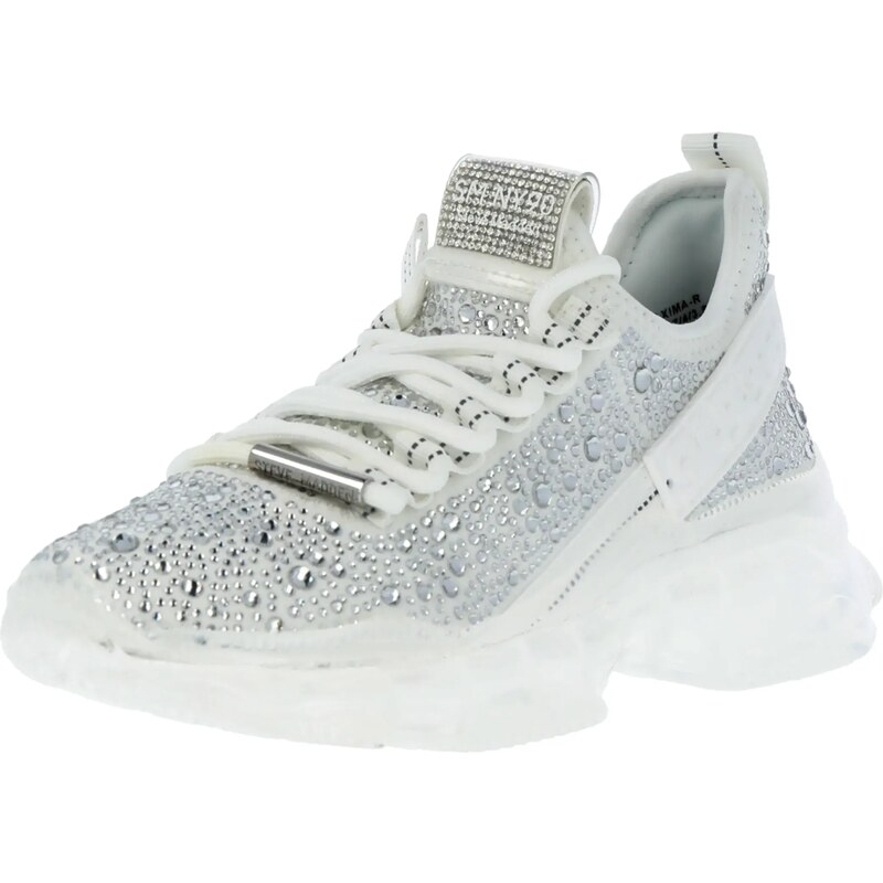 STEVE MADDEN Nízke tenisky Maxima-R strieborná / biela 60879584