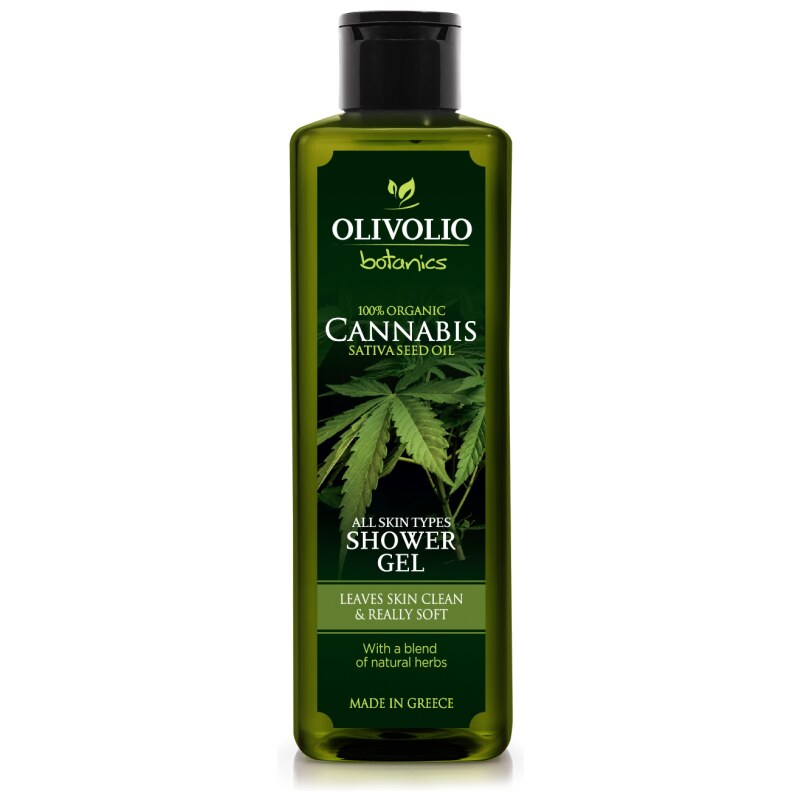 Olivolio Botanics Cannabis Oil -CBD- Shower Gel - Sprchovací gél s konopným olejom 250 ml