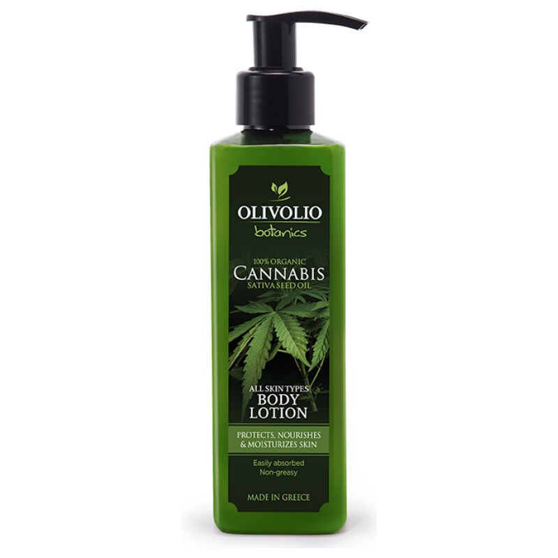 Olivolio Botanics Cannabis Oil -CBD- Body Lotion - Telové mlieko s konopným olejom 250 ml