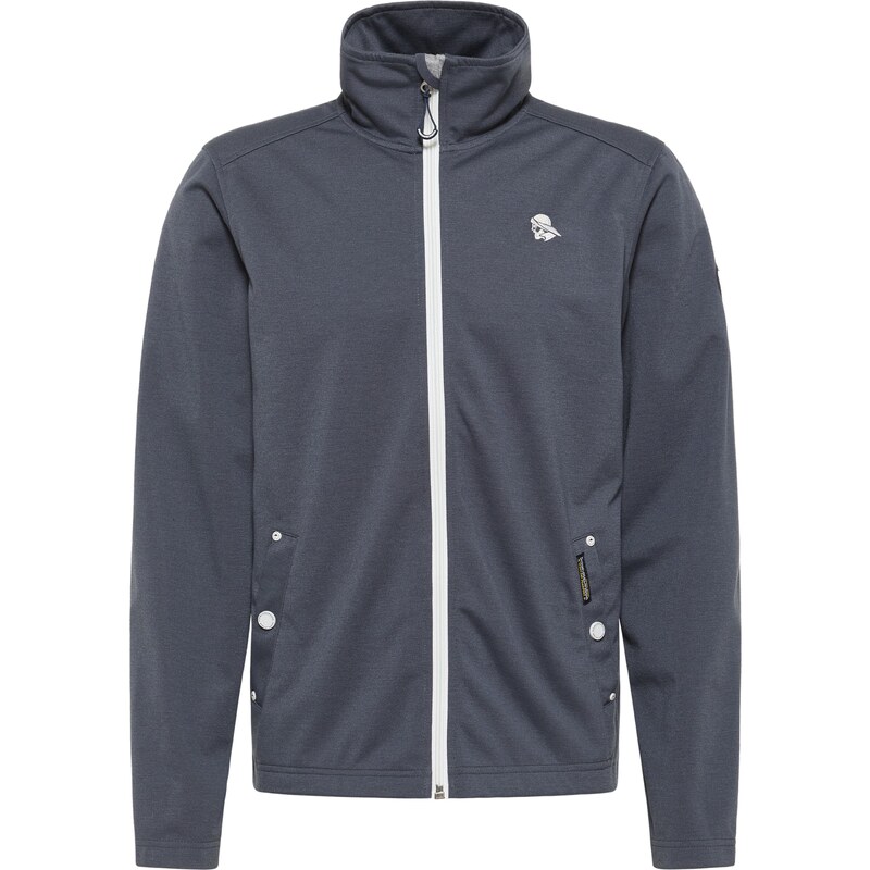 Schmuddelwedda Funkčná bunda modrosivá / žltá / čierna / biela 62744615