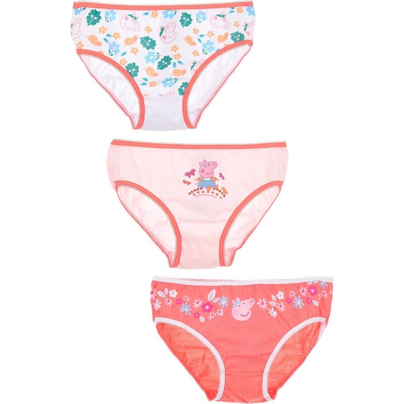 Trojbalenie oranžových nohavičiek Peppa Pig 34877310