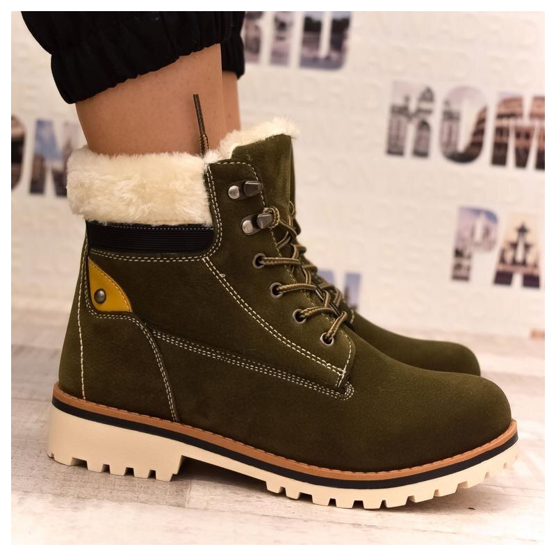 SS Dámske zelené čižmy ADOSIA 34882531