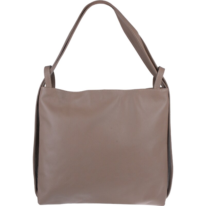 Hnedá kožená talianska kabelka Sofia Taupe NovaKabelka.sk 34888684