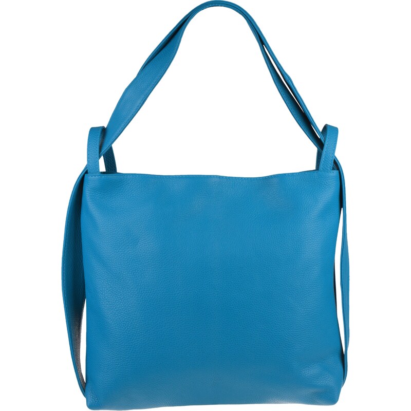 Modrá kožená talianska kabelka Sofia Turchese NovaKabelka.sk 34888685