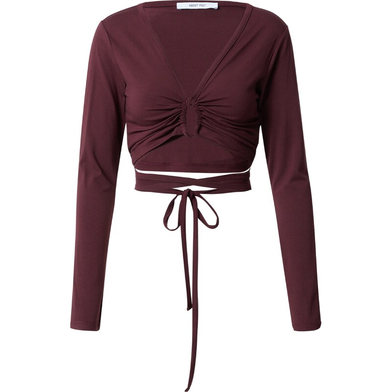 ABOUT YOU Tričko Selena hrdzavohnedá 34913191