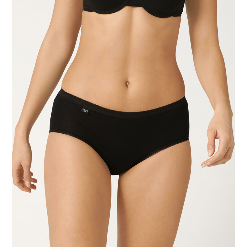 Dámske nohavičky Sloggi Basic+ Midi čierne 61723647