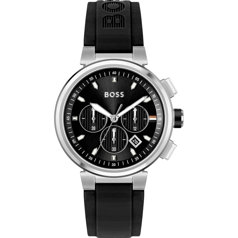 BOSS Analógové hodinky čierna 66236257