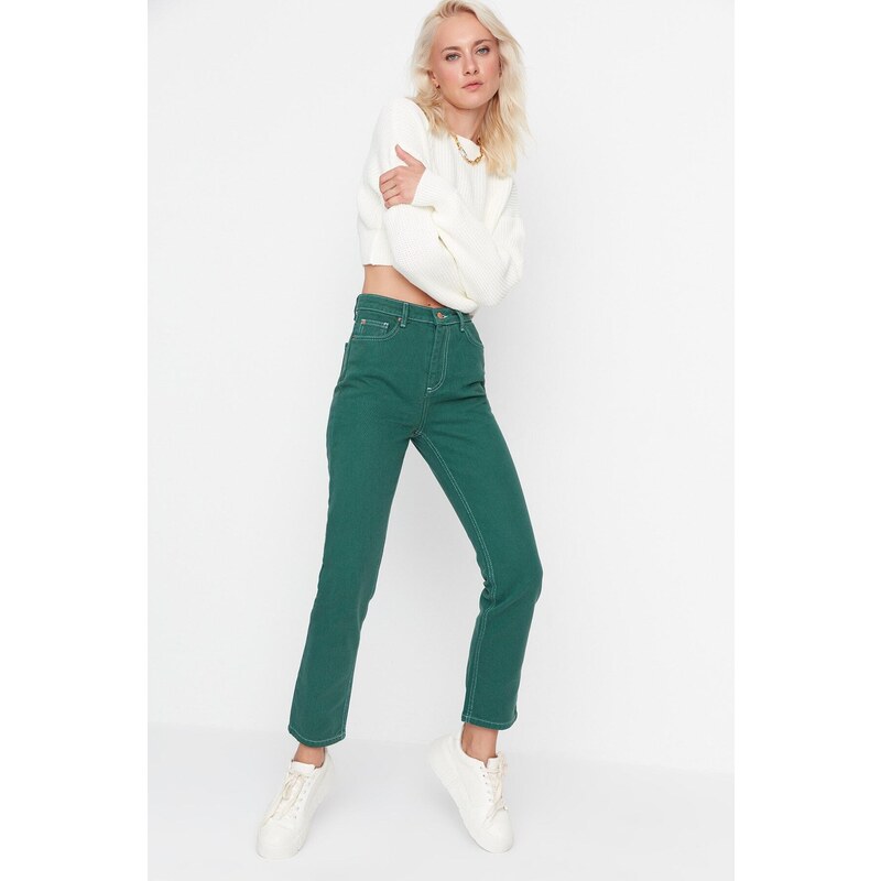 Dámske nohavice Trendyol High Waist 28591640