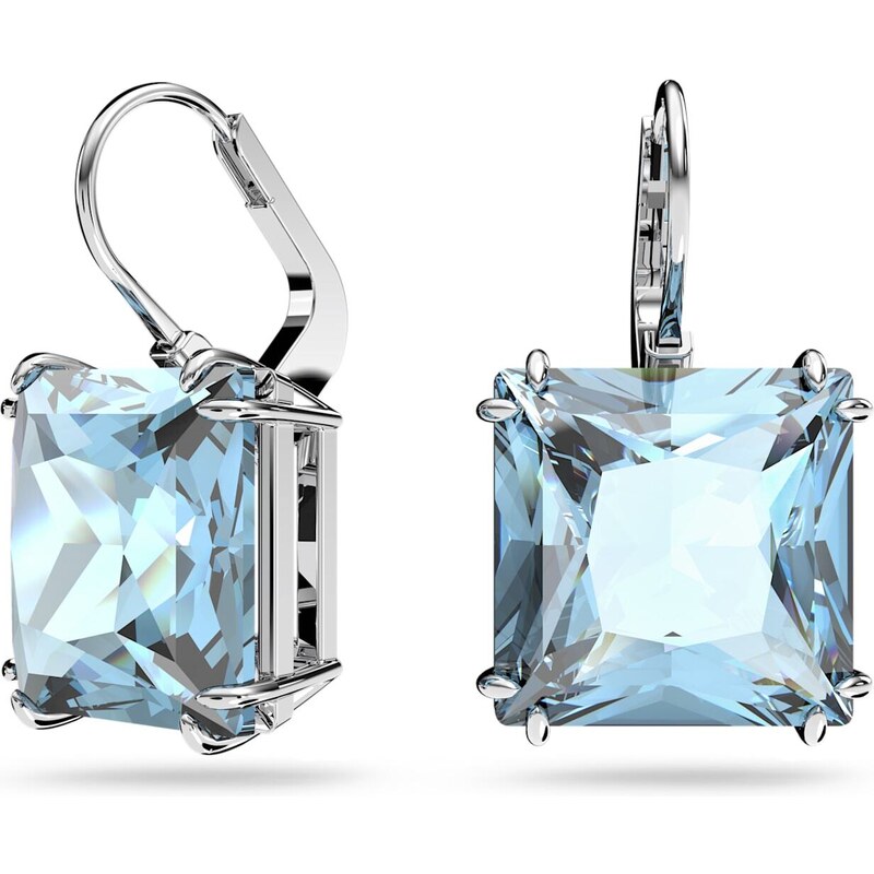Swarovski Výrazné visiace náušnice s modrými kryštálmi Millenia 66581289