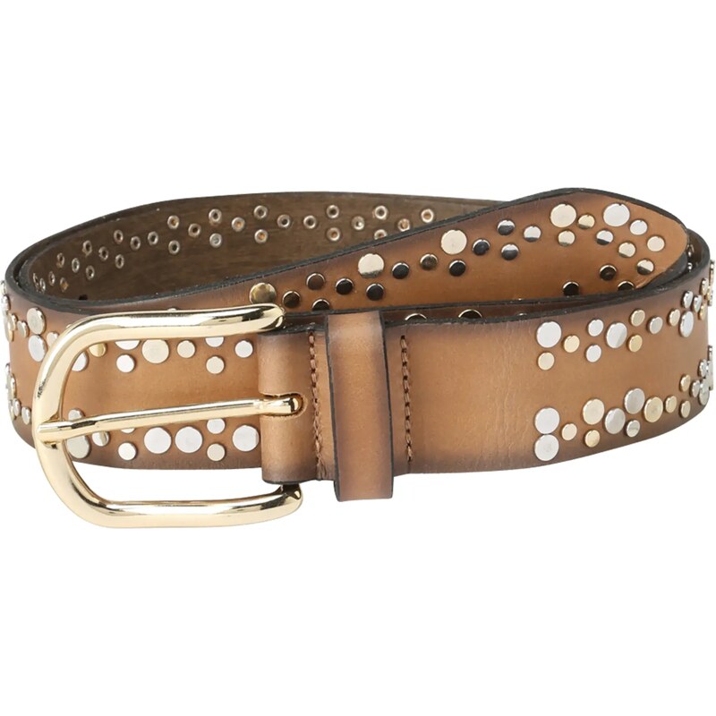 VANZETTI Opasky farba ťavej srsti / striebornosivá 35289550