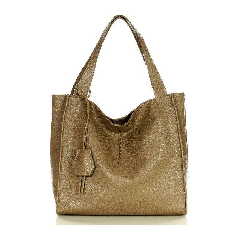 GENUINE LEATHER MARCO MAZZINI Kožená shopper kabelka Portofino Max | 34959984