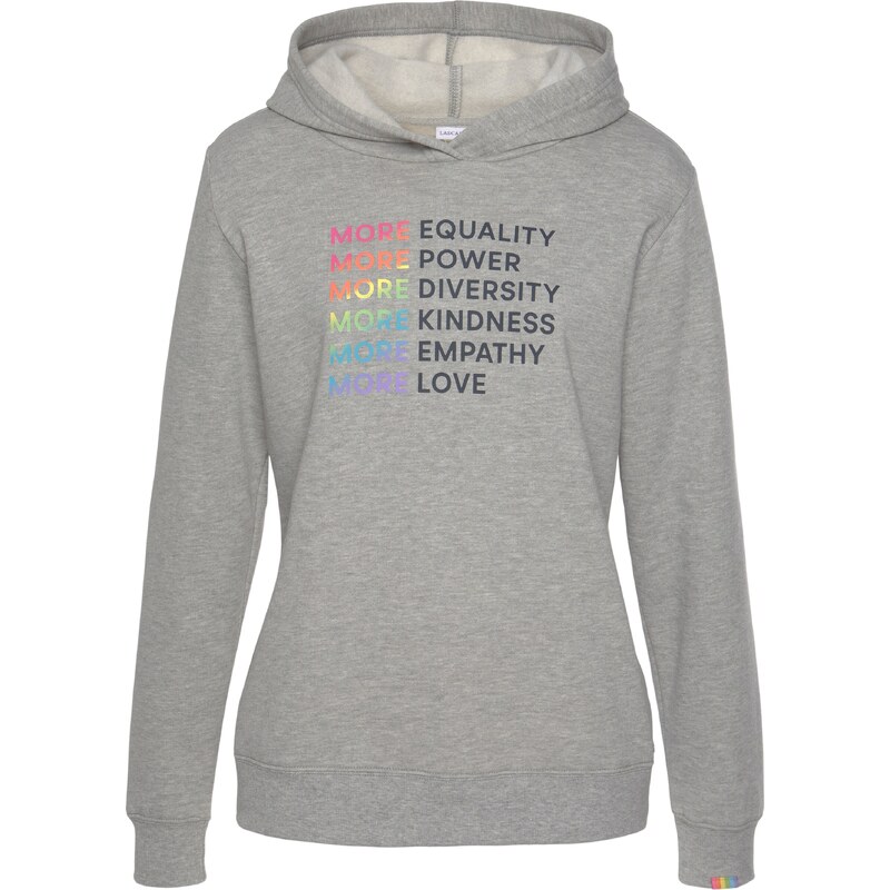 LASCANA Mikina sivá melírovaná / zmiešané farby 57075181