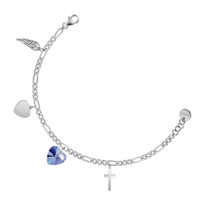 SWAROVSKI Elements Swarovski e. náramok s príveskami Time for Love 34978483