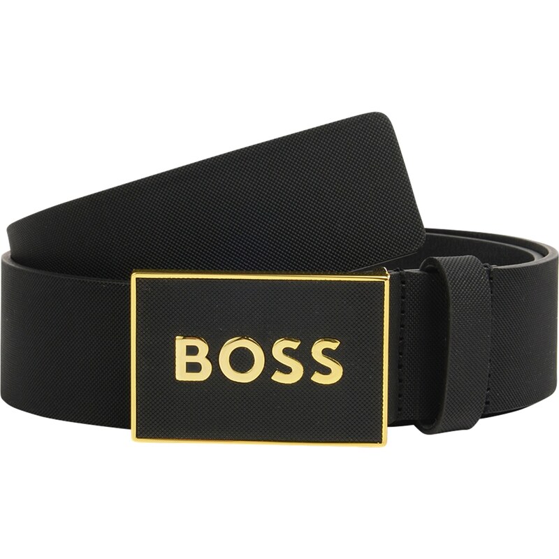 BOSS Opasky zlatá / čierna 68427888