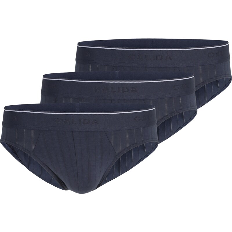 CALIDA Nohavičky námornícka modrá / tmavomodrá / biela 48119793