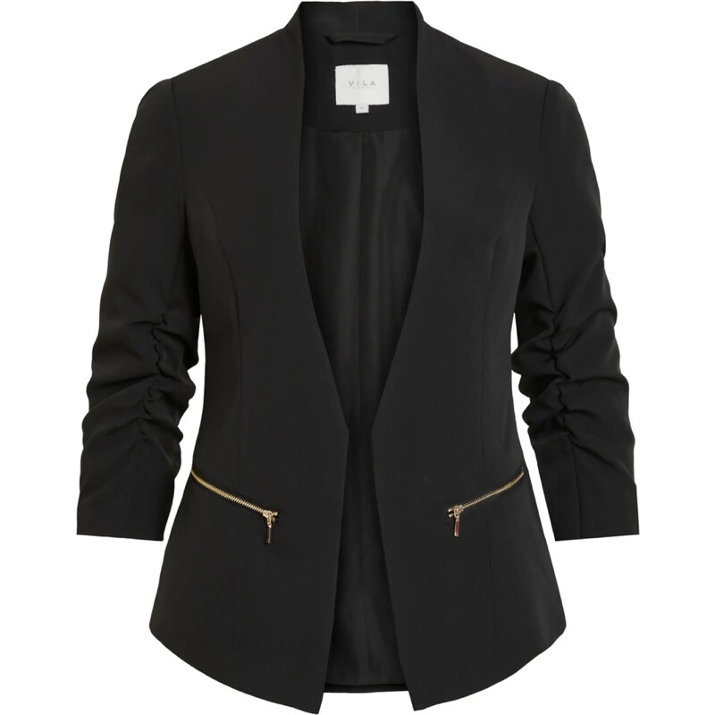 VILA Blejzer Joy zlatá / čierna 35592608