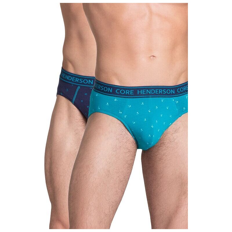 Henderson 2 ks pánske slipy Land modré a tyrkysové 57956740