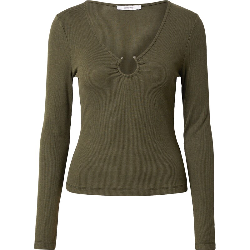 ABOUT YOU Tričko Nathalie kaki 35052084