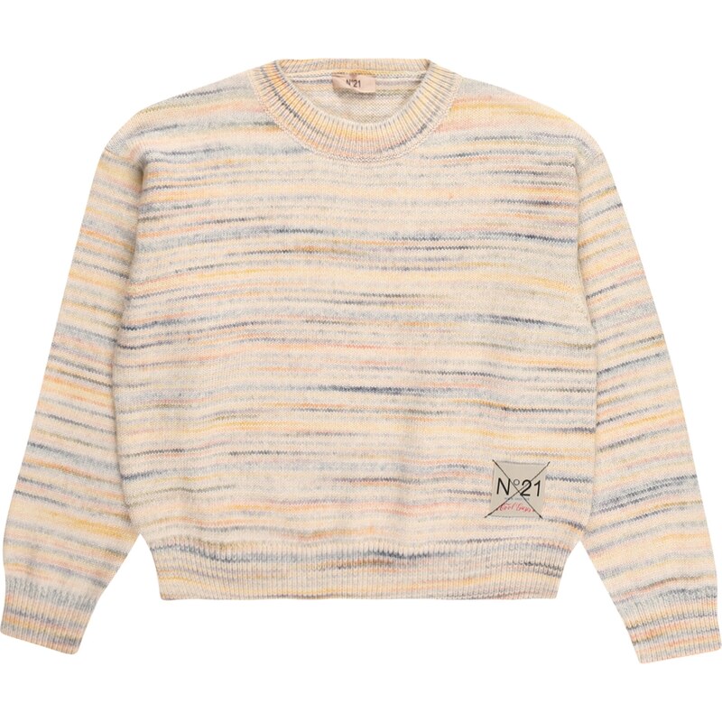 N°21 Sveter béžová / šafránová / sivá 39306236