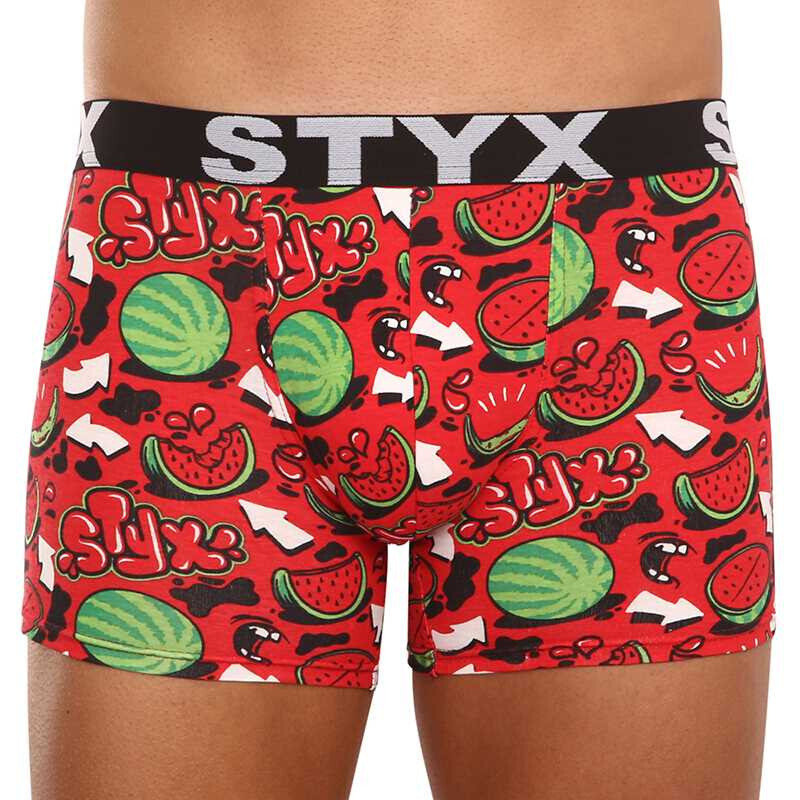 Pánske boxerky Styx long art športová guma melouny (U1459) 35046100