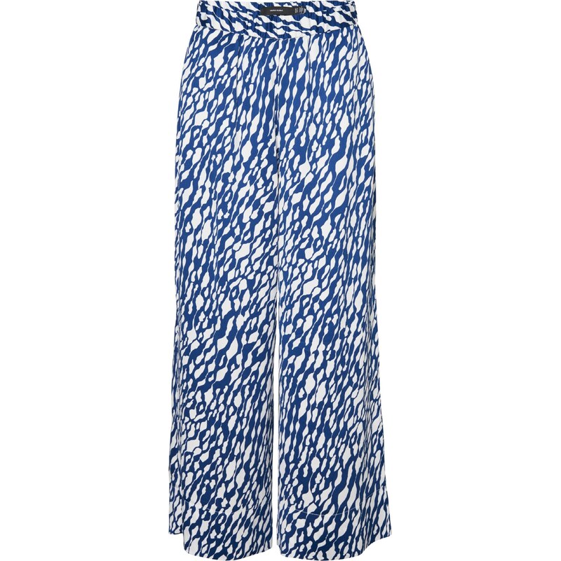 VERO MODA Nohavice DAISY tmavomodrá / biela 54232799