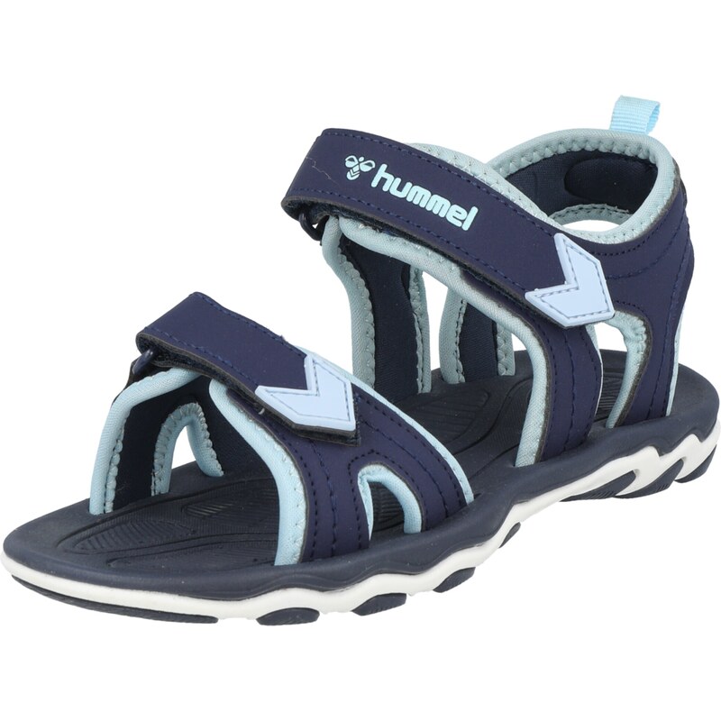 Hummel Otvorená obuv námornícka modrá / svetlomodrá 65641141