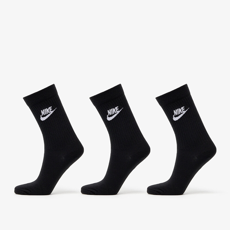 Ponožky Nike Sportwears Everyday Essential Crew 3-Pack Socks Black/ 32753042
