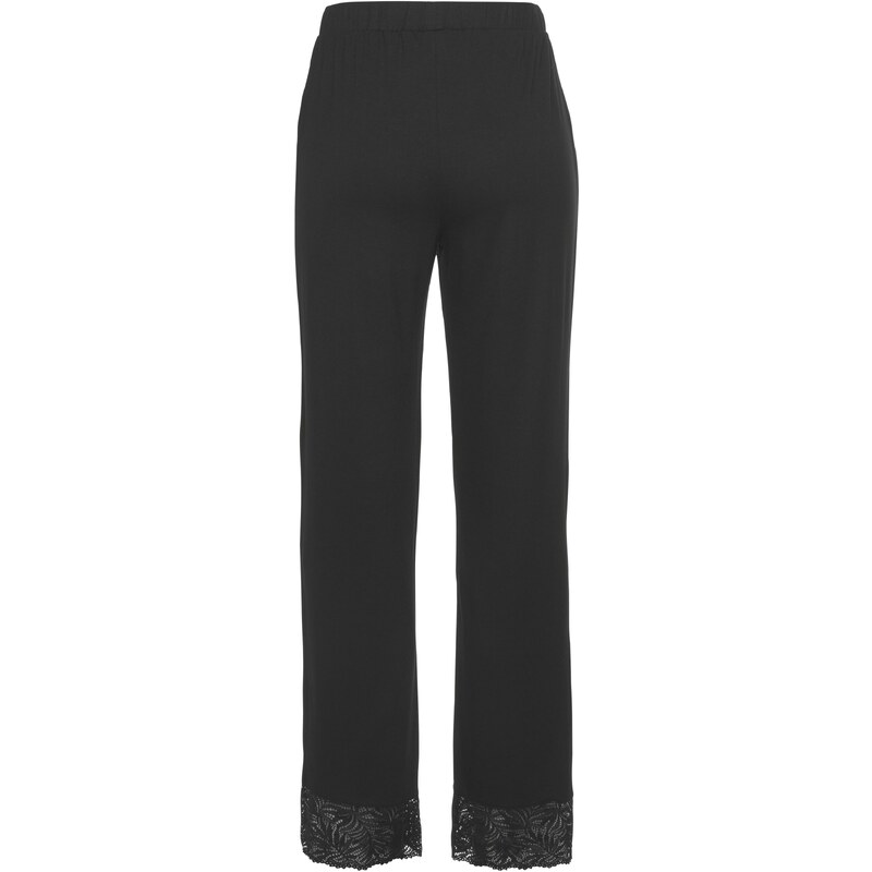 LASCANA Pyžamové nohavice čierna 54233135