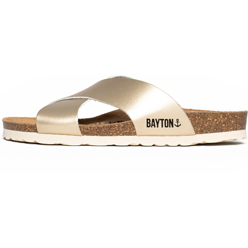 Bayton Šľapky Gomera zlatá / čierna 54233703