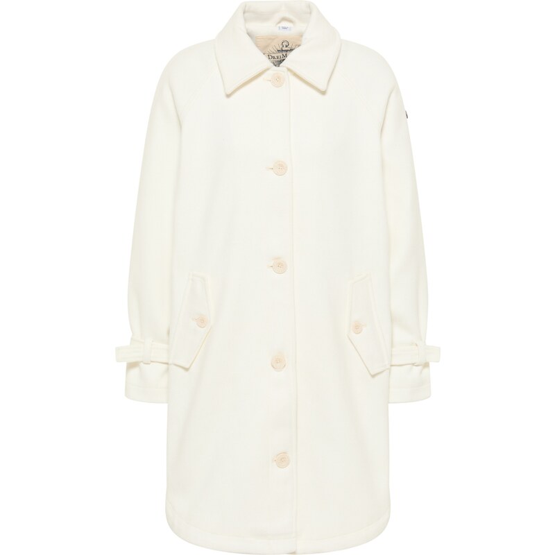 DreiMaster Vintage Prechodný kabát biela ako vlna 54235256
