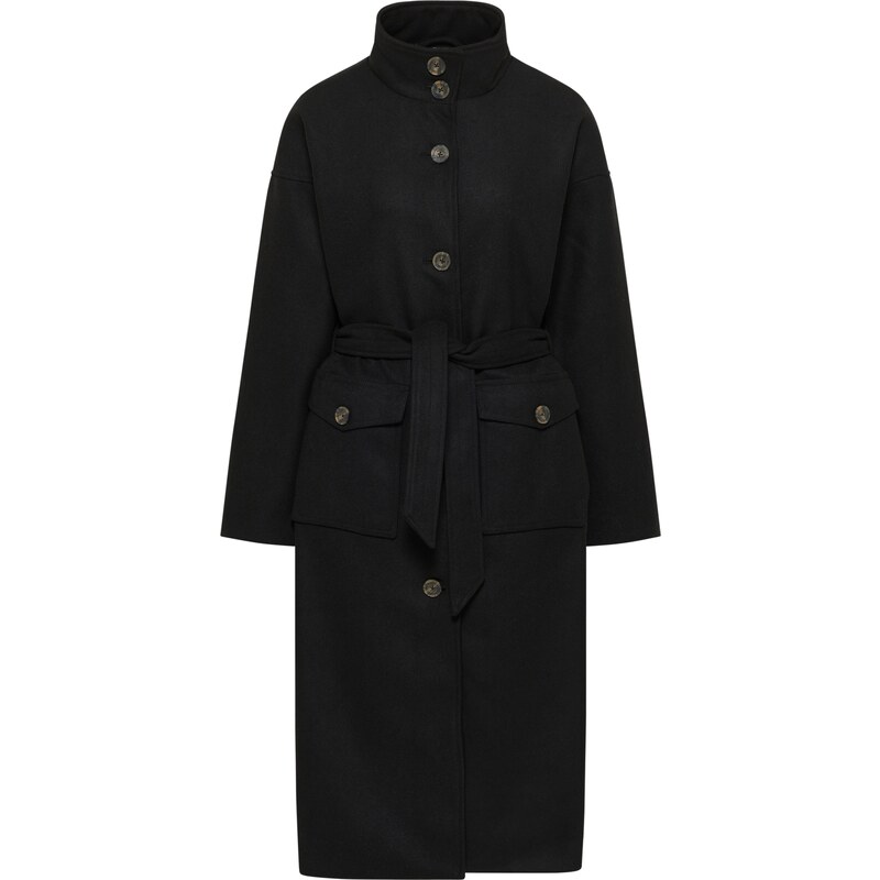 DreiMaster Vintage Prechodný kabát čierna 63175706