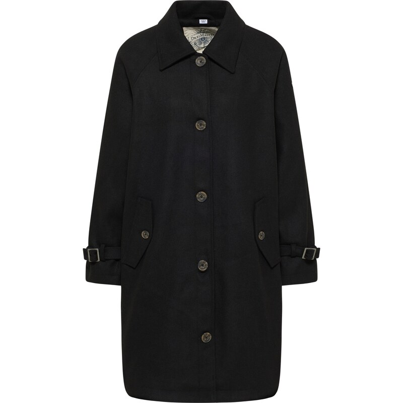 DreiMaster Vintage Prechodný kabát čierna 54235257