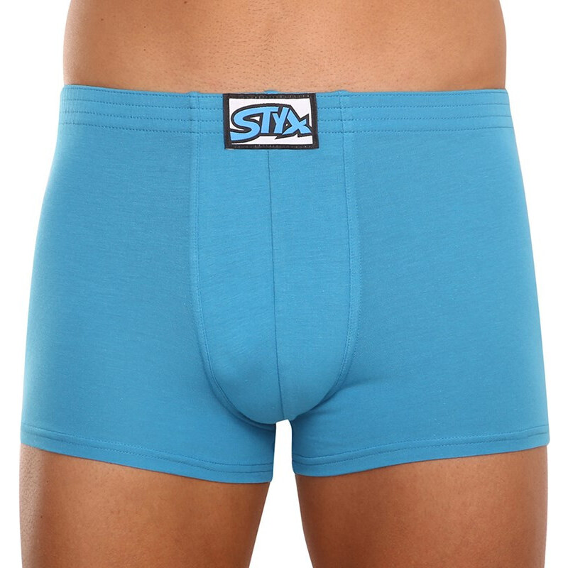 Pánske boxerky Styx klasická guma modré (Q969) 15334752