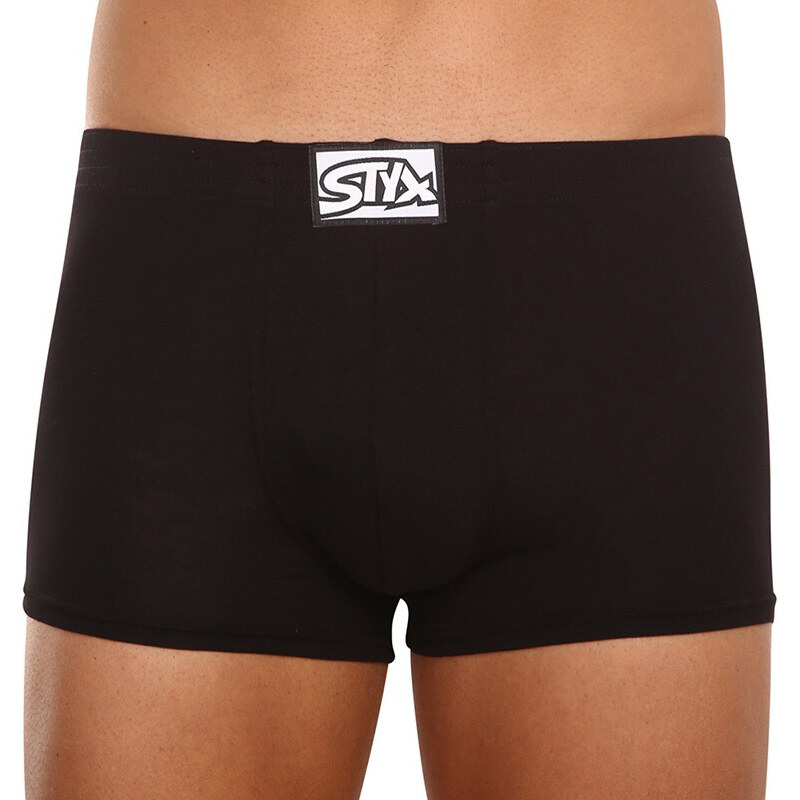 Pánske boxerky Styx klasická guma čierne (Q960) 7621101