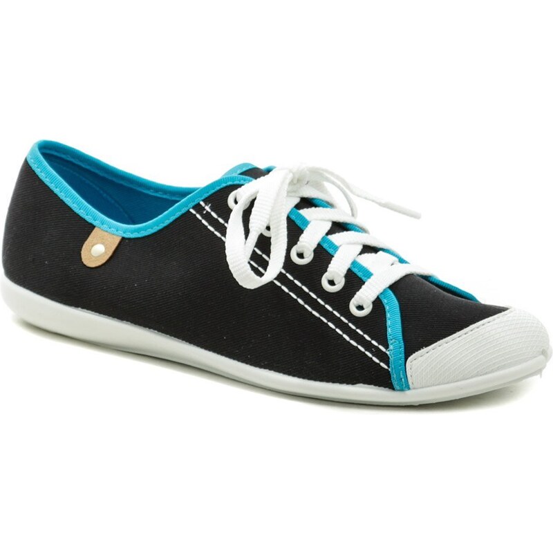 Befado 248q019 čierno modré dievčenské tenisky 35098810