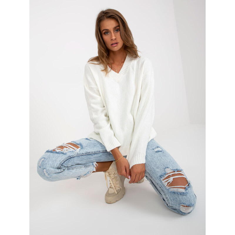 RUE PARIS Sweater-LC-SW-0332.17-ecru 64685144